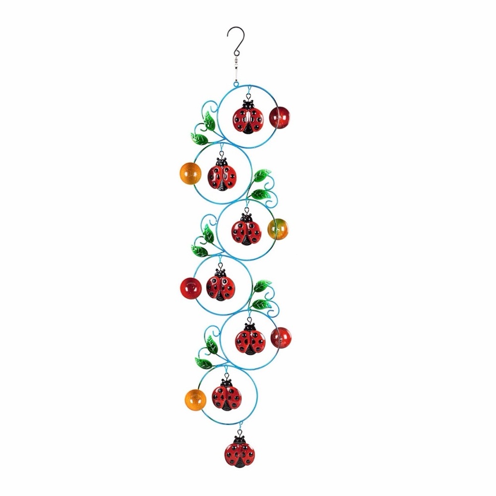 NWT Colorful Ladybug Wind Spinner